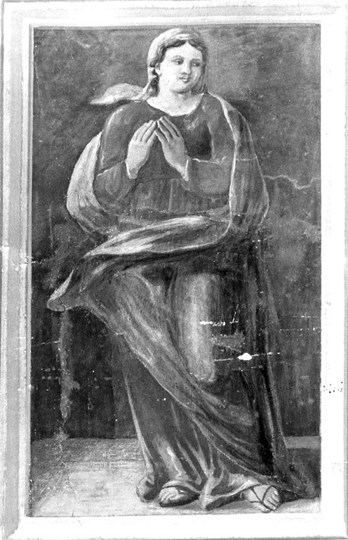 San Giuseppe, un santo e due sante (dipinto) - ambito romano (seconda met&agrave